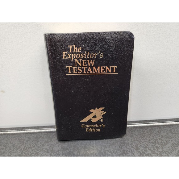 Jimmy Swaggart Ministries Other - Expositor's New Testament Counselor's Edition KJV Black Bonded Leather Swaggart